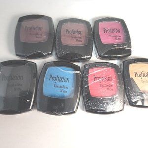 Profusion Eyeshadow Palette LOT 7 pcs Variety Of Colors #93, 85, 89, 70, 80, 79